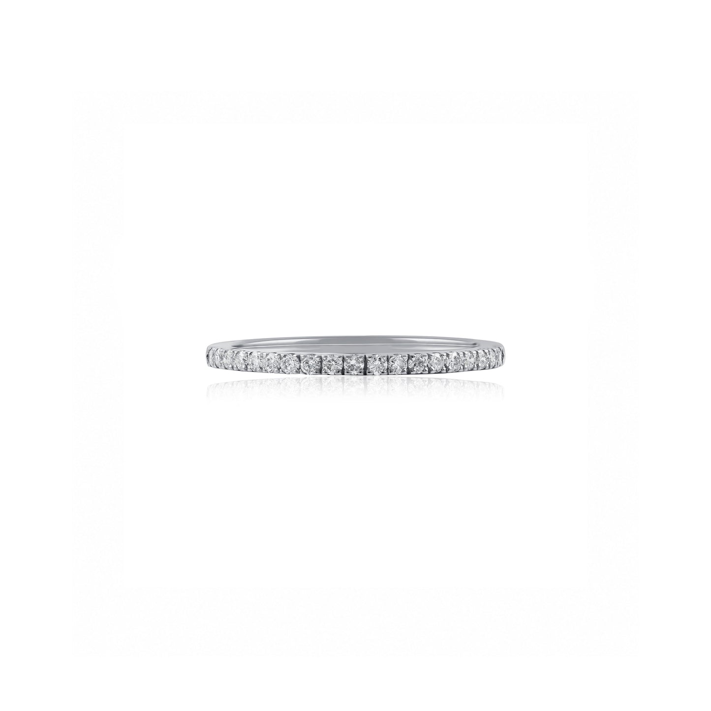 0.16cttw Platinum Diamond Eternity Ring