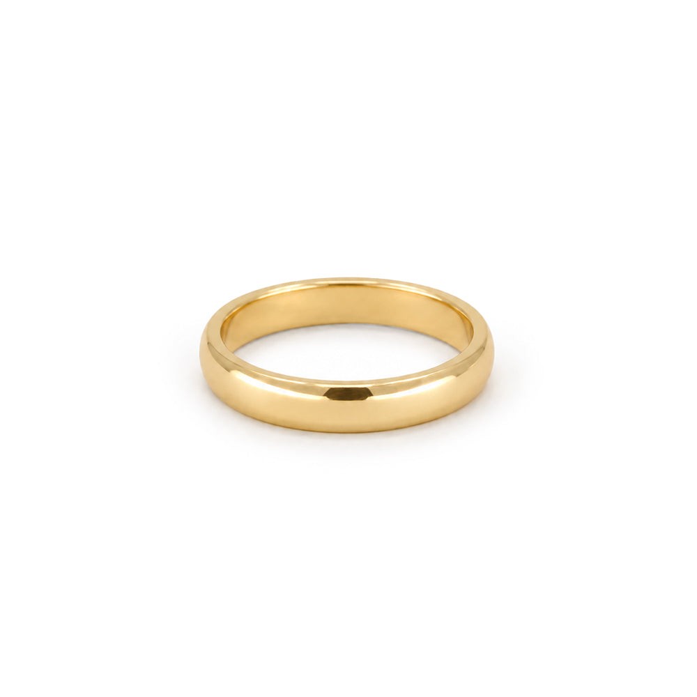 Wedding Ring - Half Round Band Profile