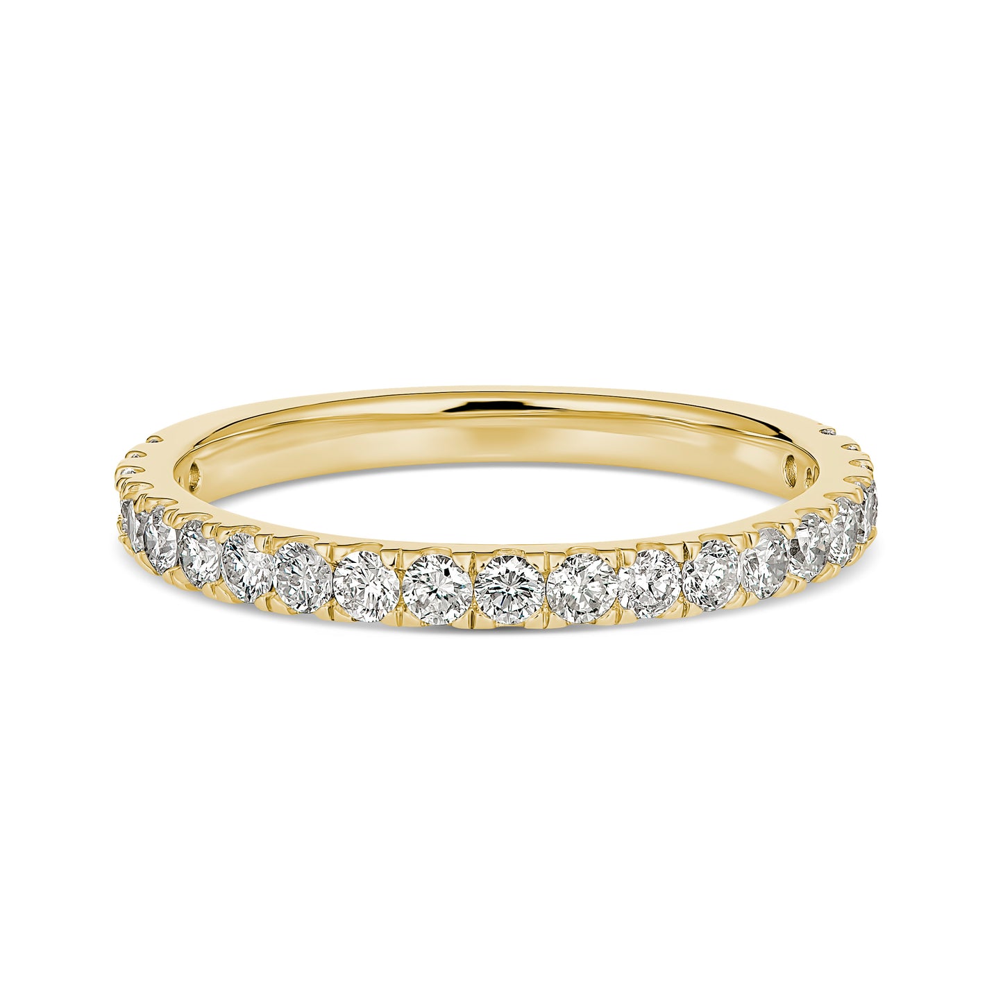 Radiant 18CT Yellow Gold Diamond Wedding Band