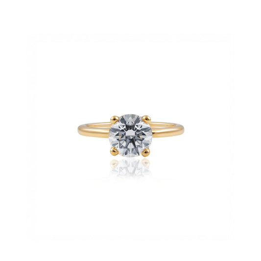 1.5ct Round Solitaire Engagement Ring