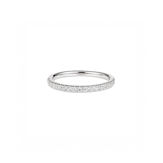 18ct White Gold Classic Diamond Eternity Ring
