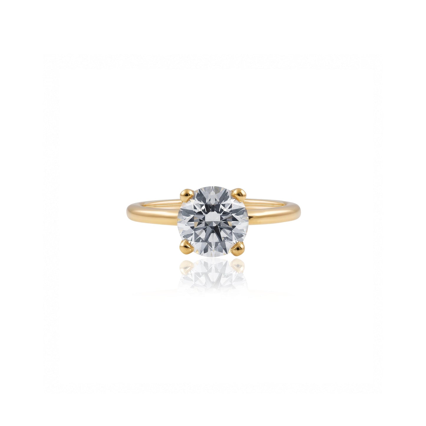 1.5ct Round Solitaire Engagement Ring