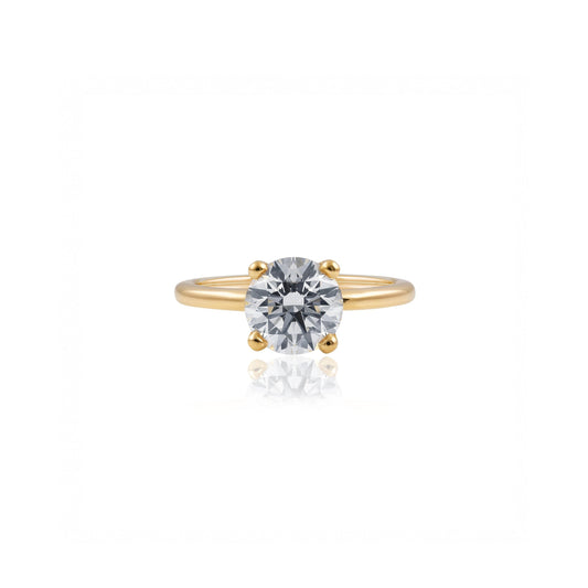 1.5ct Round Solitaire Engagement Ring