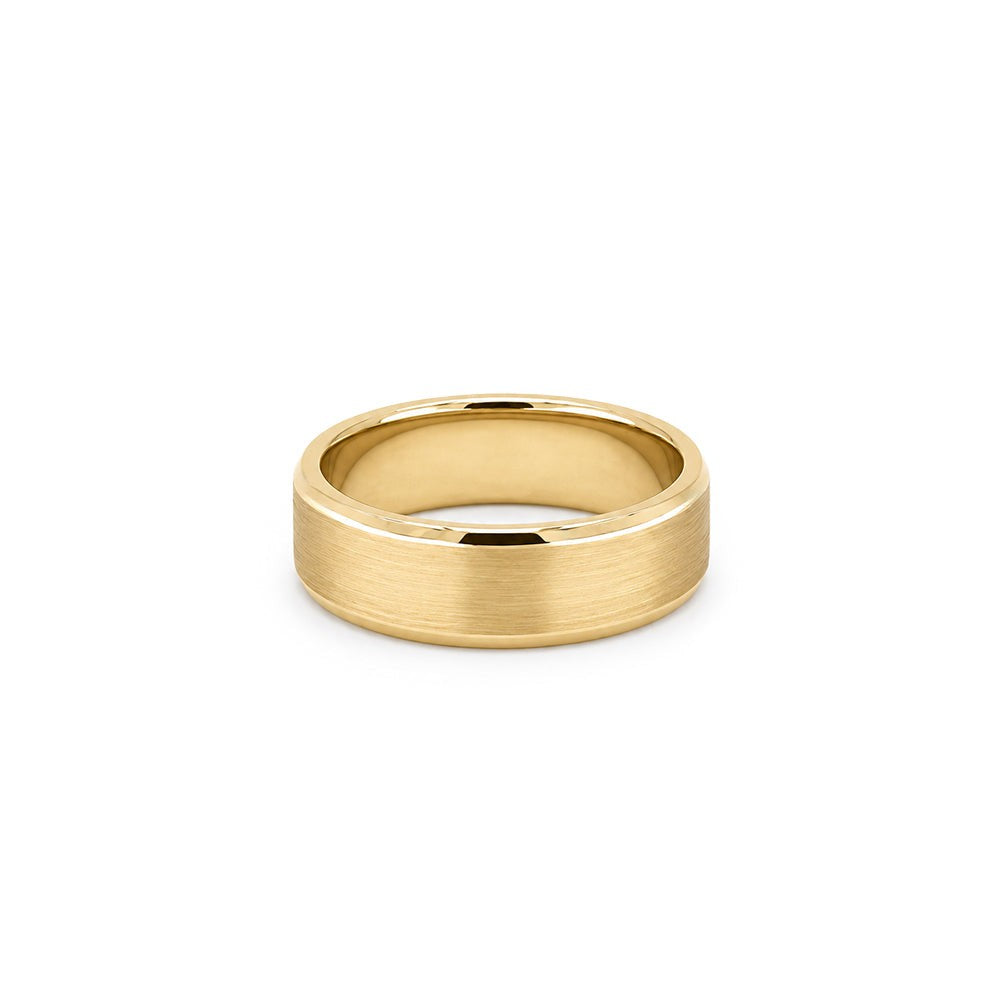 9ct Yellow Gold Men's Wedding Ring