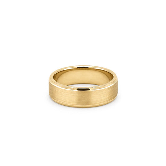 9ct Yellow Gold Men's Wedding Ring