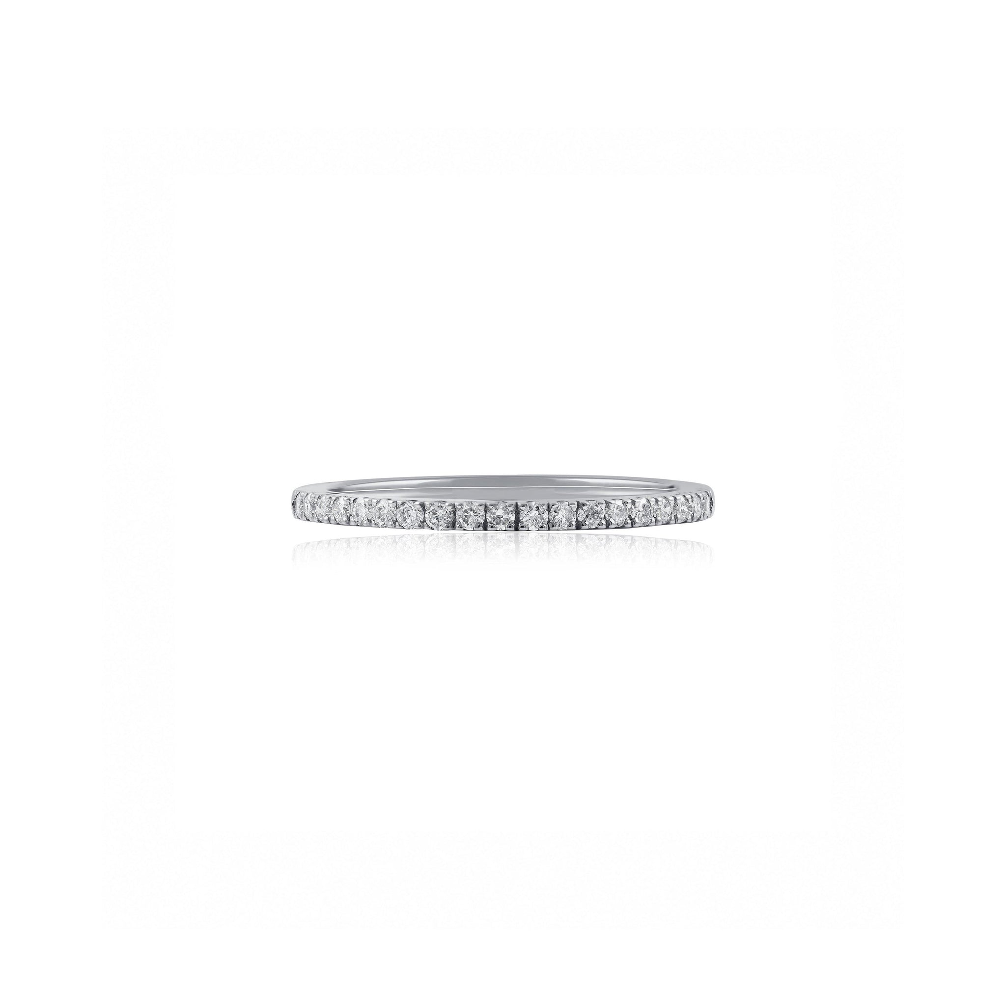 0.16cttw Platinum Diamond Eternity Ring