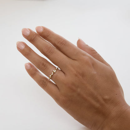 Diamond Cluster Ring