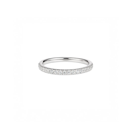 18ct White Gold Classic Diamond Eternity Ring