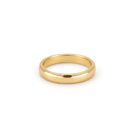 Wedding Ring - Half Round Band Profile