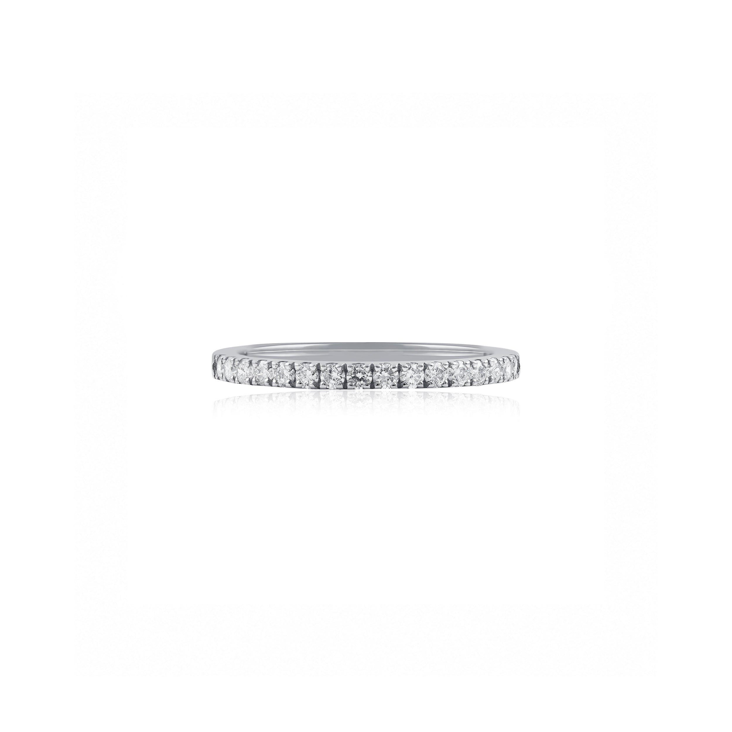 0.36cttw Platinum Diamond Eternity Ring