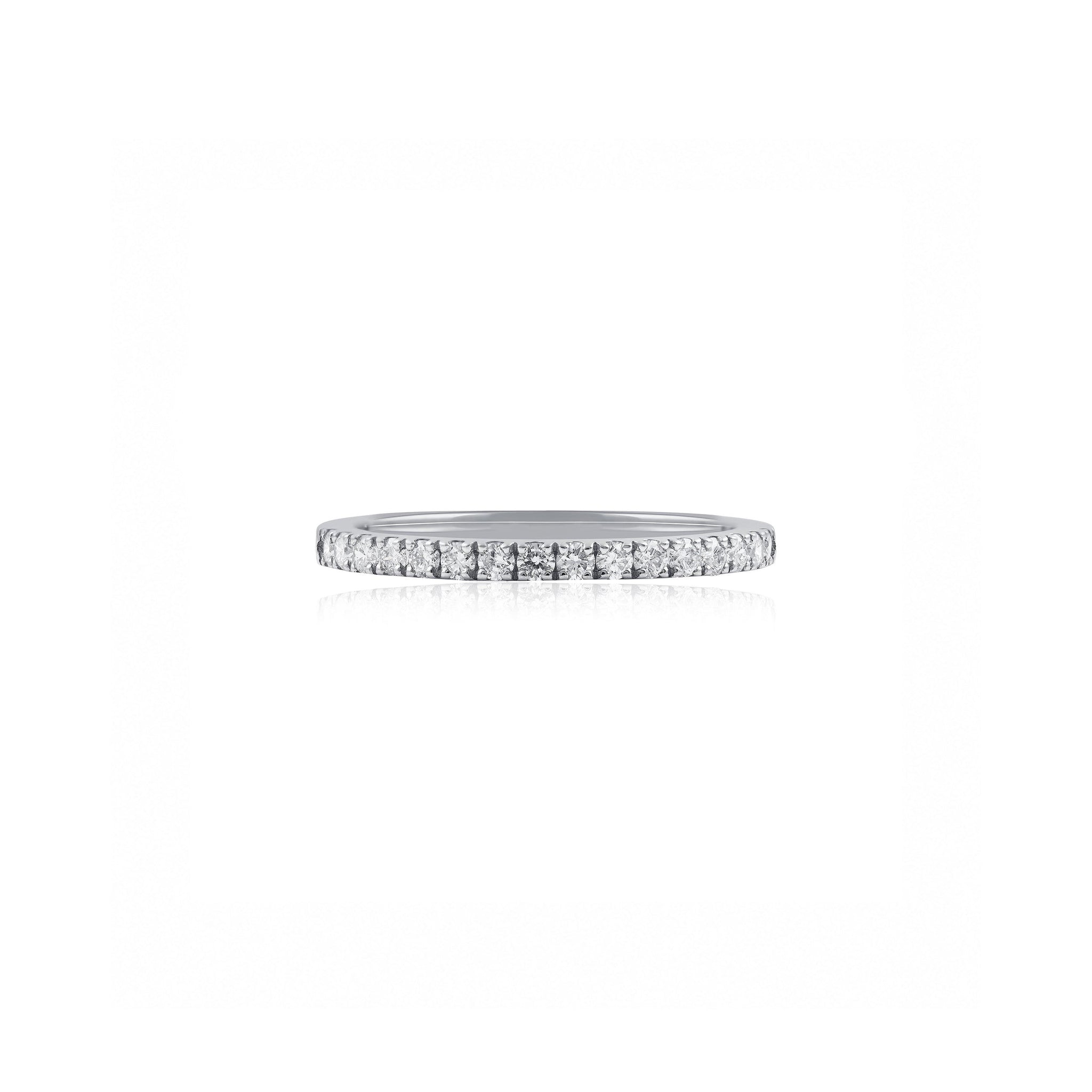 0.36cttw Platinum Diamond Eternity Ring