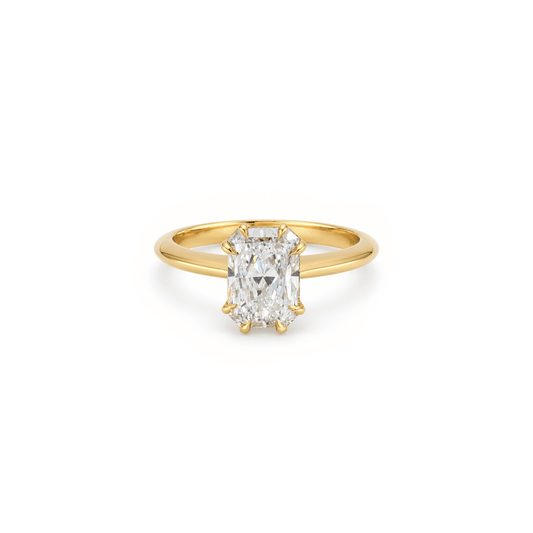 2ct Radiant Cut Diamond Engagement Ring