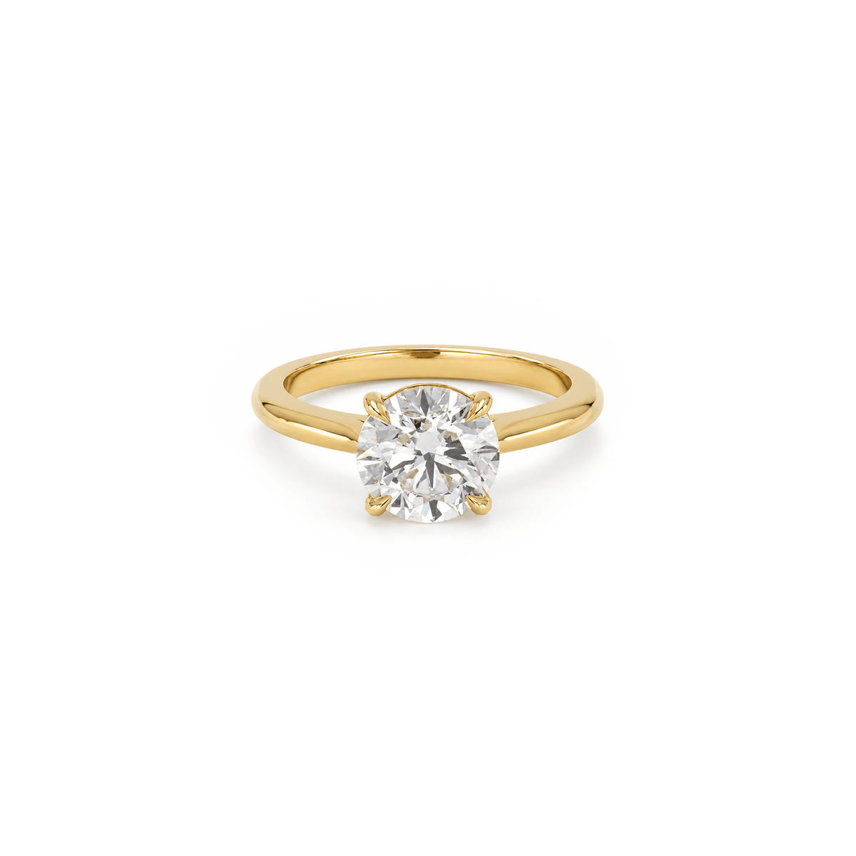 2ct Round Solitaire Engagement Ring