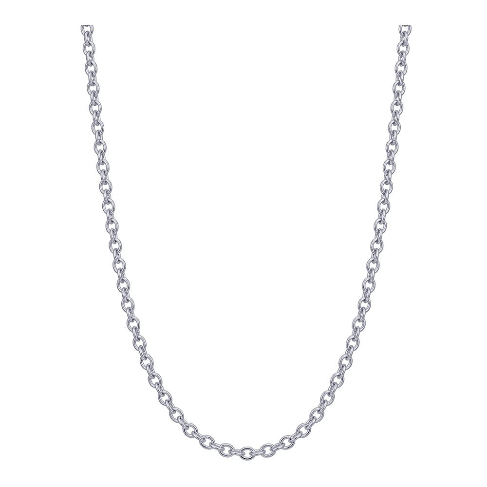 9ct WG Cable Chain