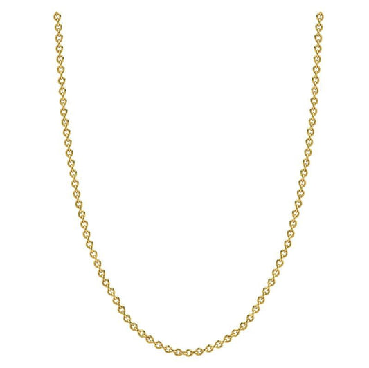 9ct YG Cable Chain