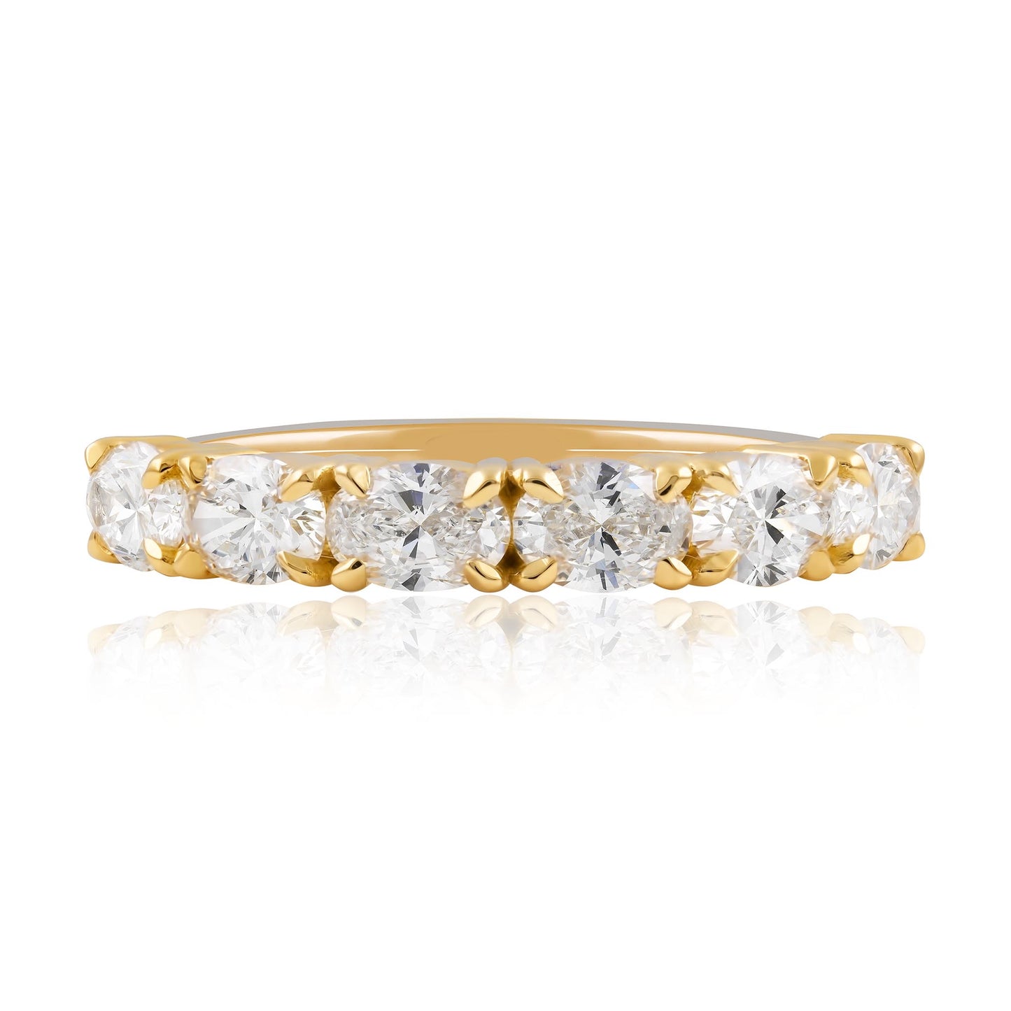 Yellow Gold Lab-Grown Diamond Wedding Ring