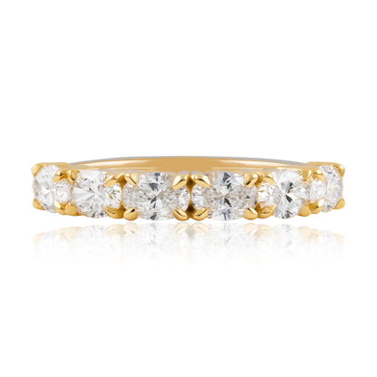 Yellow Gold Lab-Grown Diamond Wedding Ring