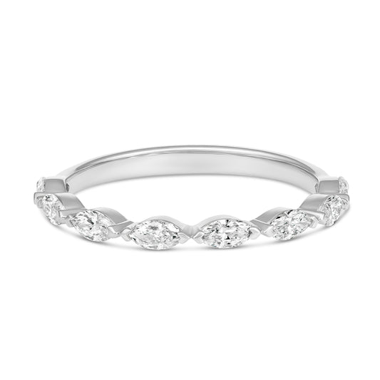Marquise Diamond Wedding Ring