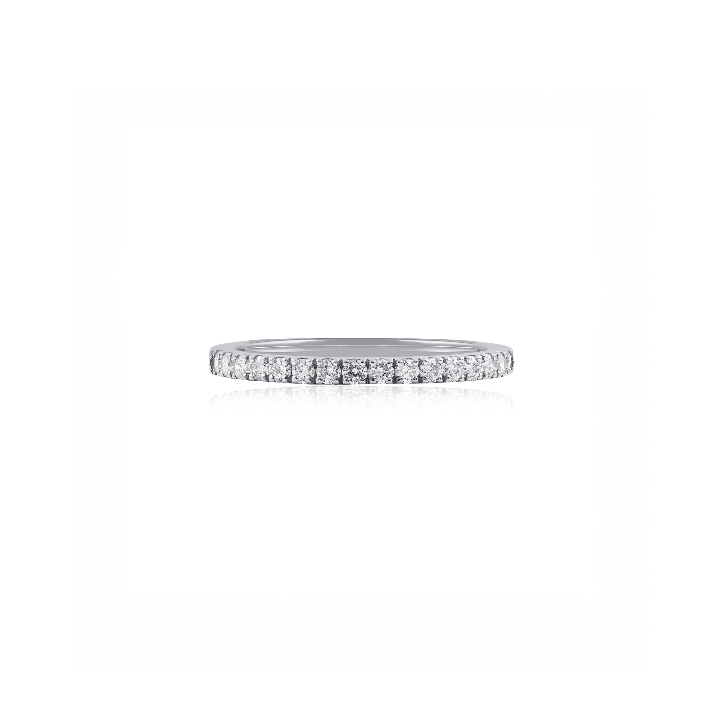 0.36cttw Platinum Diamond Eternity Ring