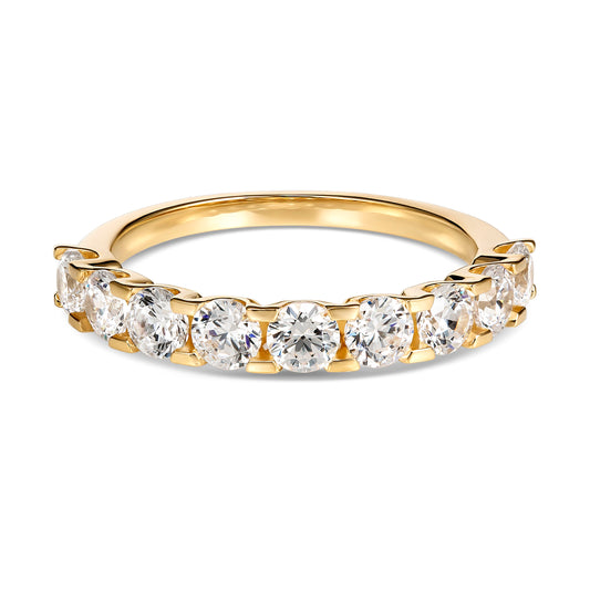Timeless 9-Diamond Wedding Ring