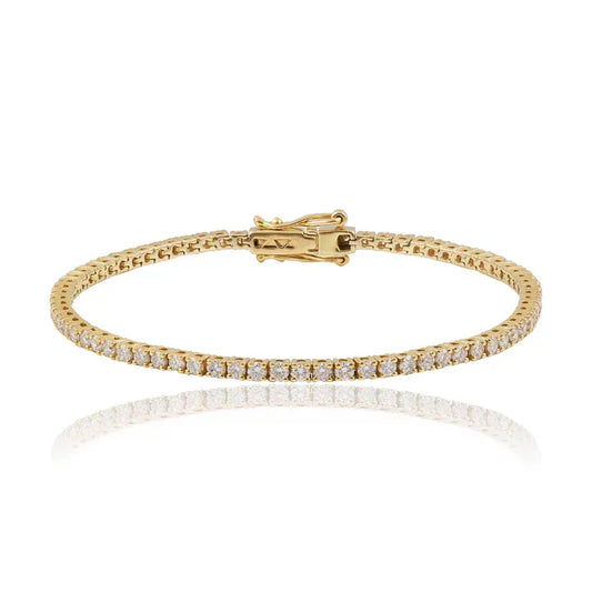 Tennis Bracelet 9Y 3.00ct Total LGD