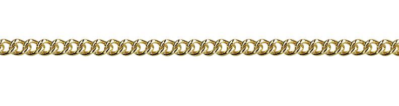 9ct YG Curb Chain