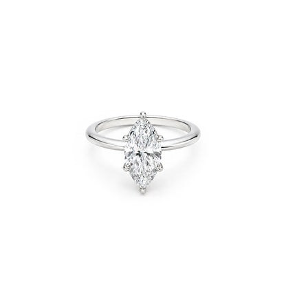 2ct Marquise Solitaire in Platinum
