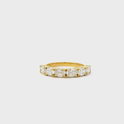 Yellow Gold Lab-Grown Diamond Wedding Ring