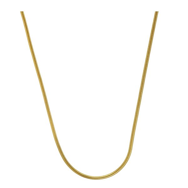18ct YG Snake Chain