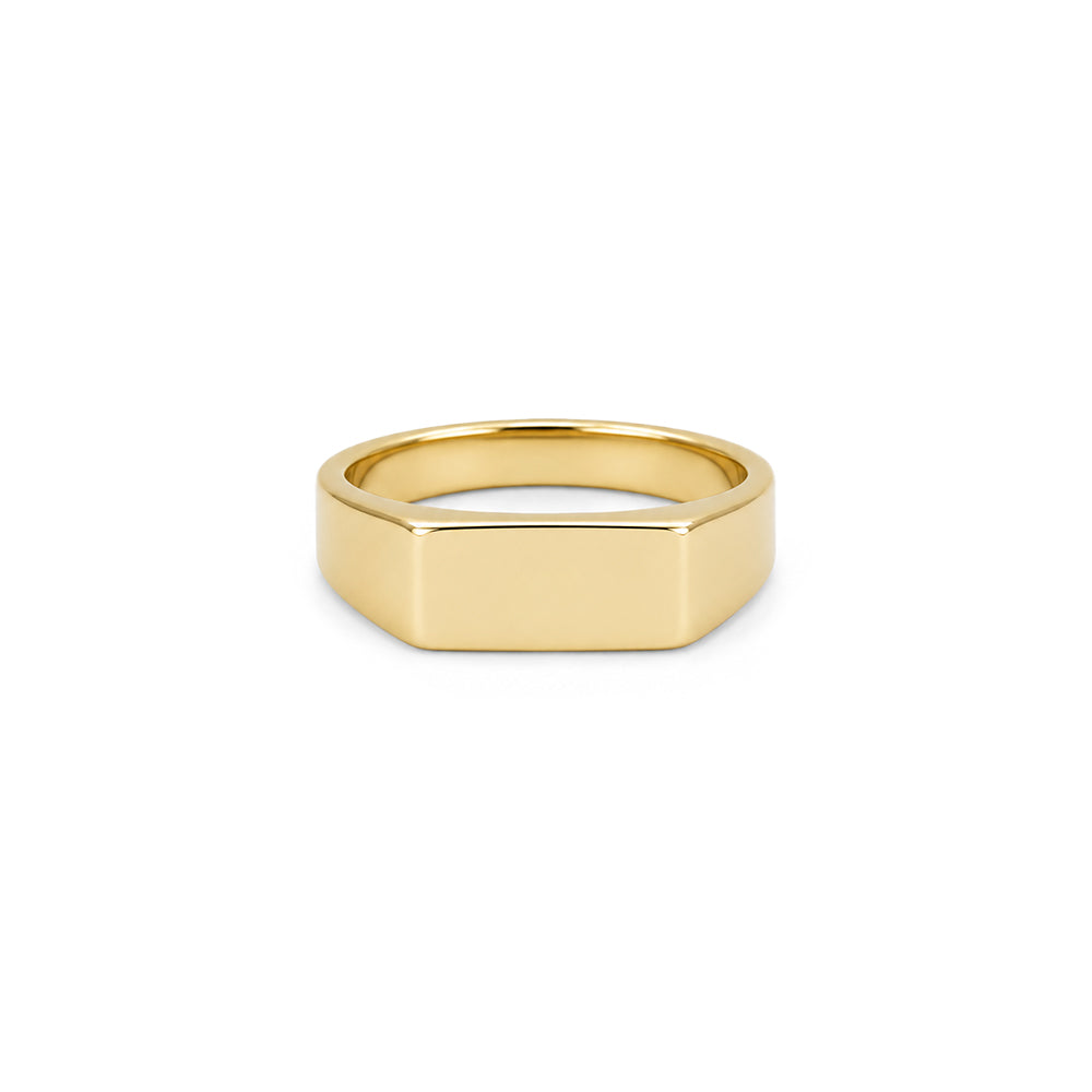 Rectangular Signet Ring